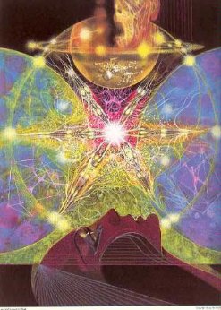 Spacetimewarp: Paintings by R. M. Powers (1983 portfolio)
