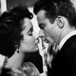 Elizabeth Taylor and Montgomery Clift in A Place in the Sun