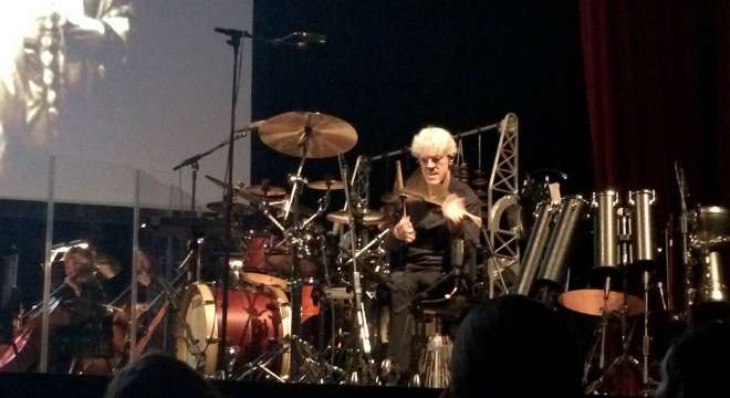 Stewart Copeland performs April 19, 2014 with the Virginia Arts Festival Orchestra.
