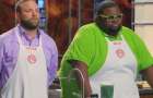 Screencap of Cutter and Willie in this episode of MasterChef.
