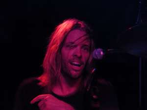 Taylor Hawkins on stage, May 4, 2010.