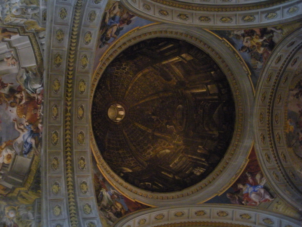 The painted cupola