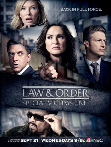 Promotional poster for Law & Order: Special Victims Unit Season 18.
