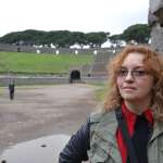 A Pink Floyd fan visits Pompeii