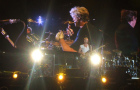 The Police onstage at Giants Stadium, August 5 2007.