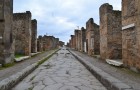 A street in Pompeii, January 2014.