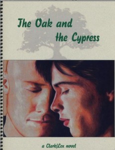 Cover of The Oak and the Cypress, a Smallville fanzine