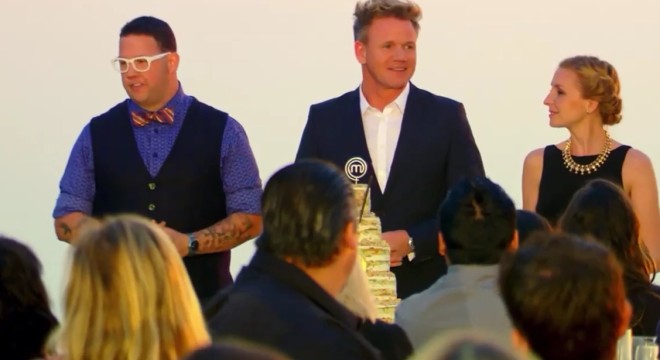 Screen capture from the MasterChef season 6 episode "Happy Birthday MasterChef".