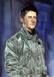 Portrait of John Sheppard of Stargate: Atlantis.