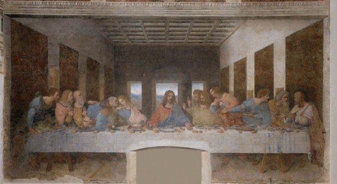 "The Last Supper" by Leonardo Da Vinci.