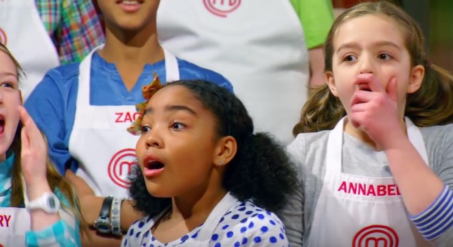 Screencapture from the November 13 2015 episode of MasterChef Junior